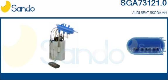 Sando SGA73121.0 - Gruppo alimentazione carburante www.autoricambi360.it