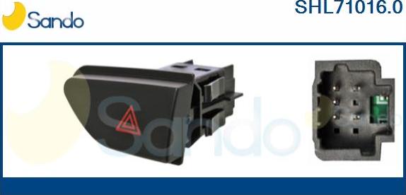 Sando SHL71016.0 - Interruttore, Lampeggiatore d'emergenza www.autoricambi360.it