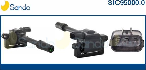 Sando SIC95000.0 - Bobina d'accensione www.autoricambi360.it