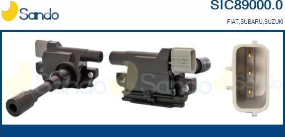 Sando SIC89000.0 - Bobina d'accensione www.autoricambi360.it