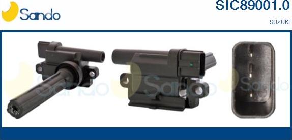 Sando SIC89001.0 - Bobina d'accensione www.autoricambi360.it