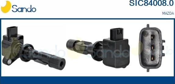 Sando SIC84008.0 - Bobina d'accensione www.autoricambi360.it
