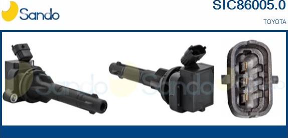 Sando SIC86005.0 - Bobina d'accensione www.autoricambi360.it