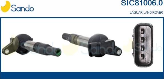 Sando SIC81006.0 - Bobina d'accensione www.autoricambi360.it