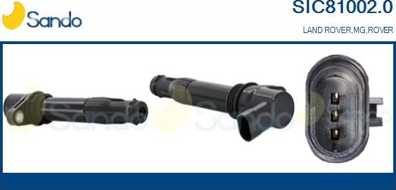Sando SIC81002.0 - Bobina d'accensione www.autoricambi360.it