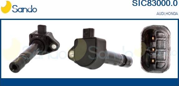 Sando SIC83000.0 - Bobina d'accensione www.autoricambi360.it