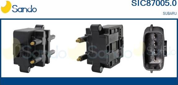 Sando SIC87005.0 - Bobina d'accensione www.autoricambi360.it