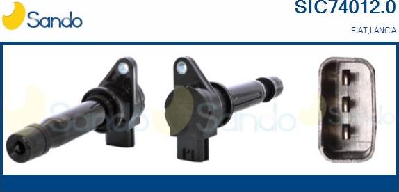 Sando SIC74012.0 - Bobina d'accensione www.autoricambi360.it