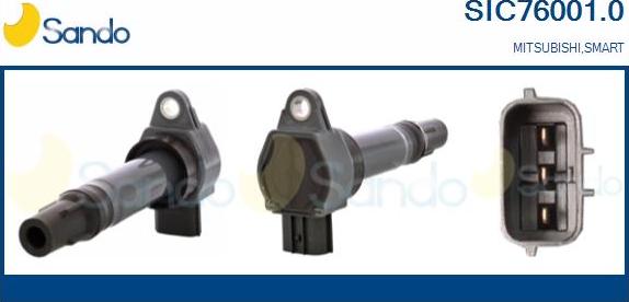 Sando SIC76001.0 - Bobina d'accensione www.autoricambi360.it