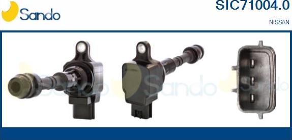 Sando SIC71004.0 - Bobina d'accensione www.autoricambi360.it