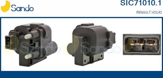 Sando SIC71010.1 - Bobina d'accensione www.autoricambi360.it