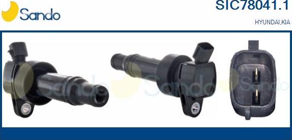 Sando SIC78041.1 - Bobina d'accensione www.autoricambi360.it