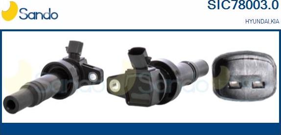Sando SIC78003.0 - Bobina d'accensione www.autoricambi360.it