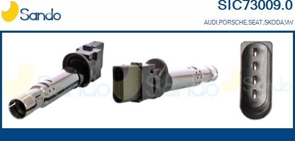 Sando SIC73009.0 - Bobina d'accensione www.autoricambi360.it
