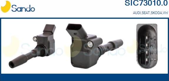 Sando SIC73010.0 - Bobina d'accensione www.autoricambi360.it
