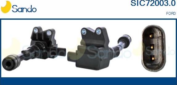 Sando SIC72003.0 - Bobina d'accensione www.autoricambi360.it