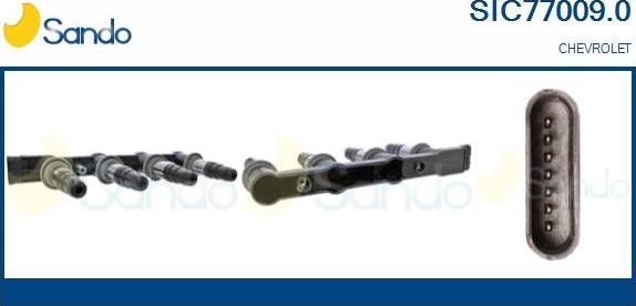 Sando SIC77009.0 - Bobina d'accensione www.autoricambi360.it