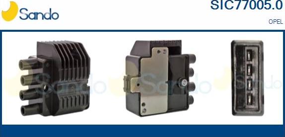 Sando SIC77005.0 - Bobina d'accensione www.autoricambi360.it