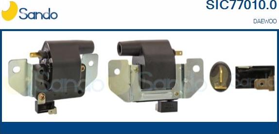 Sando SIC77010.0 - Bobina d'accensione www.autoricambi360.it