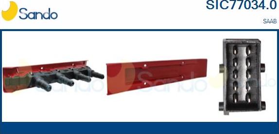 Sando SIC77034.0 - Bobina d'accensione www.autoricambi360.it
