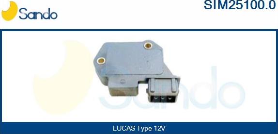 Sando SIM25100.0 - Centralina controllo, Impianto d'accensione www.autoricambi360.it
