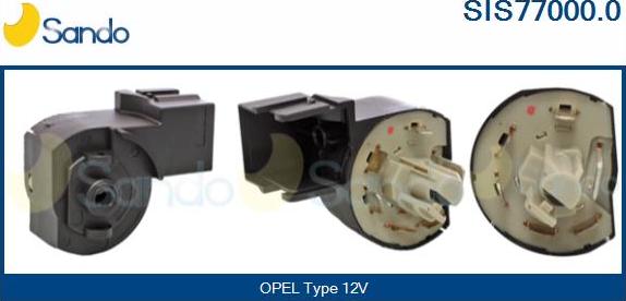 Sando SIS77000.0 - Interruttore, Accensione / motorino d'avviamento www.autoricambi360.it