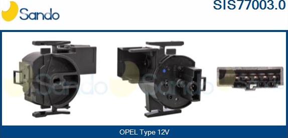 Sando SIS77003.0 - Interruttore, Accensione / motorino d'avviamento www.autoricambi360.it
