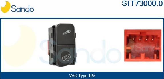 Sando SIT73000.0 - Comando, Blocca porta www.autoricambi360.it
