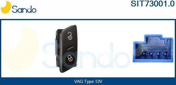 Sando SIT73001.0 - Comando, Blocca porta www.autoricambi360.it