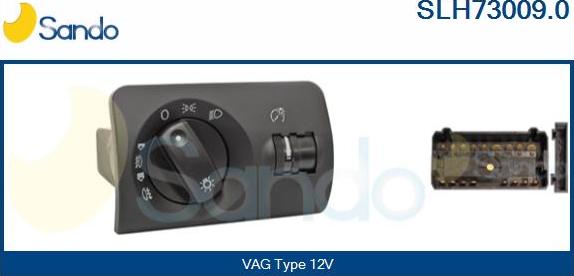Sando SLH73009.0 - Interruttore, Faro principale www.autoricambi360.it