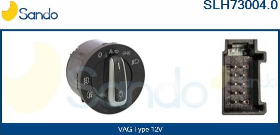 Sando SLH73004.0 - Interruttore, Faro principale www.autoricambi360.it