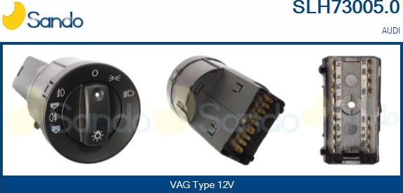 Sando SLH73005.0 - Interruttore, Faro principale www.autoricambi360.it