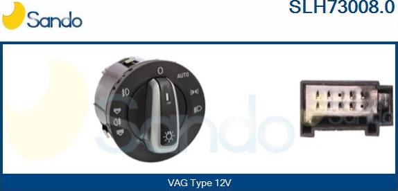 Sando SLH73008.0 - Interruttore, Faro principale www.autoricambi360.it