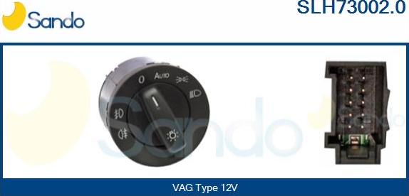 Sando SLH73002.0 - Interruttore, Faro principale www.autoricambi360.it
