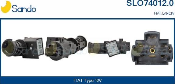 Sando SLO74012.0 - Interruttore, Accensione / motorino d'avviamento www.autoricambi360.it