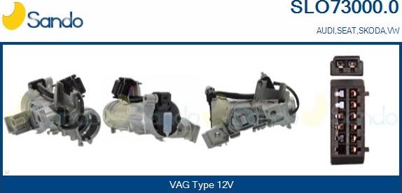 Sando SLO73000.0 - Interruttore, Accensione / motorino d'avviamento www.autoricambi360.it