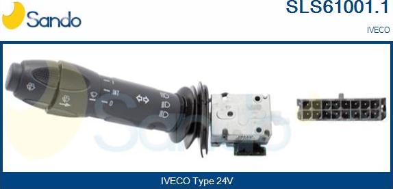 Sando SLS61001.1 - Leva devio guida www.autoricambi360.it