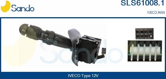 Sando SLS61008.1 - Leva devio guida www.autoricambi360.it