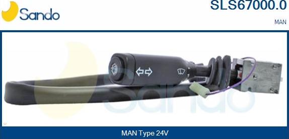 Sando SLS67000.0 - Leva devio guida www.autoricambi360.it