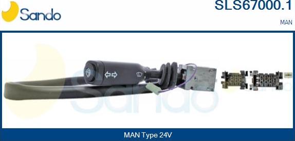 Sando SLS67000.1 - Leva devio guida www.autoricambi360.it
