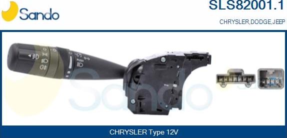Sando SLS82001.1 - Leva devio guida www.autoricambi360.it