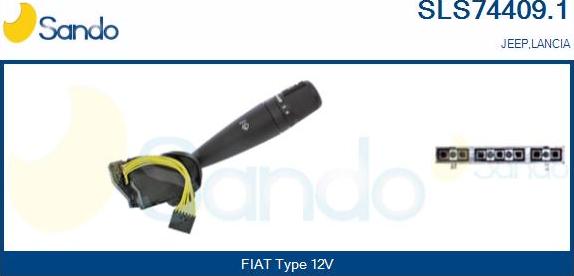 Sando SLS74409.1 - Leva devio guida www.autoricambi360.it