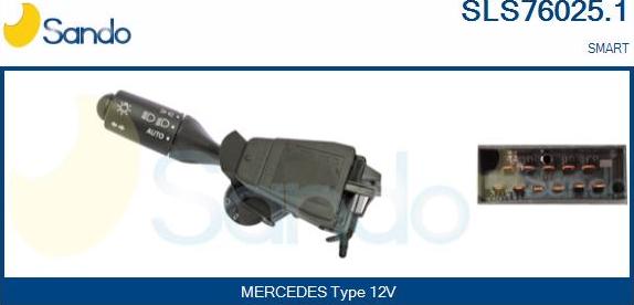 Sando SLS76025.1 - Leva devio guida www.autoricambi360.it