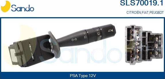 Sando SLS70019.1 - Leva devio guida www.autoricambi360.it