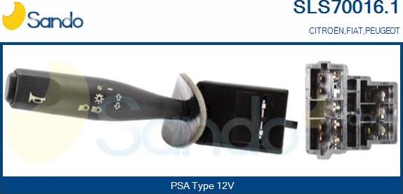 Sando SLS70016.1 - Leva devio guida www.autoricambi360.it