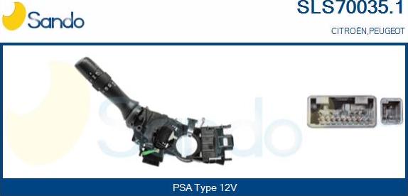 Sando SLS70035.1 - Leva devio guida www.autoricambi360.it