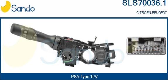 Sando SLS70036.1 - Leva devio guida www.autoricambi360.it