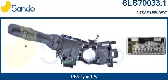 Sando SLS70033.1 - Leva devio guida www.autoricambi360.it