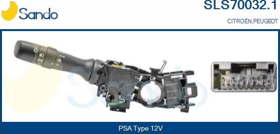 Sando SLS70032.1 - Leva devio guida www.autoricambi360.it