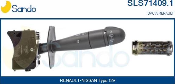 Sando SLS71409.1 - Leva devio guida www.autoricambi360.it